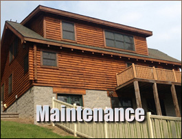  Mayodan, North Carolina Log Home Maintenance